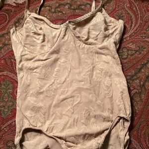 OLGA underwire bodysuit Tan 34c